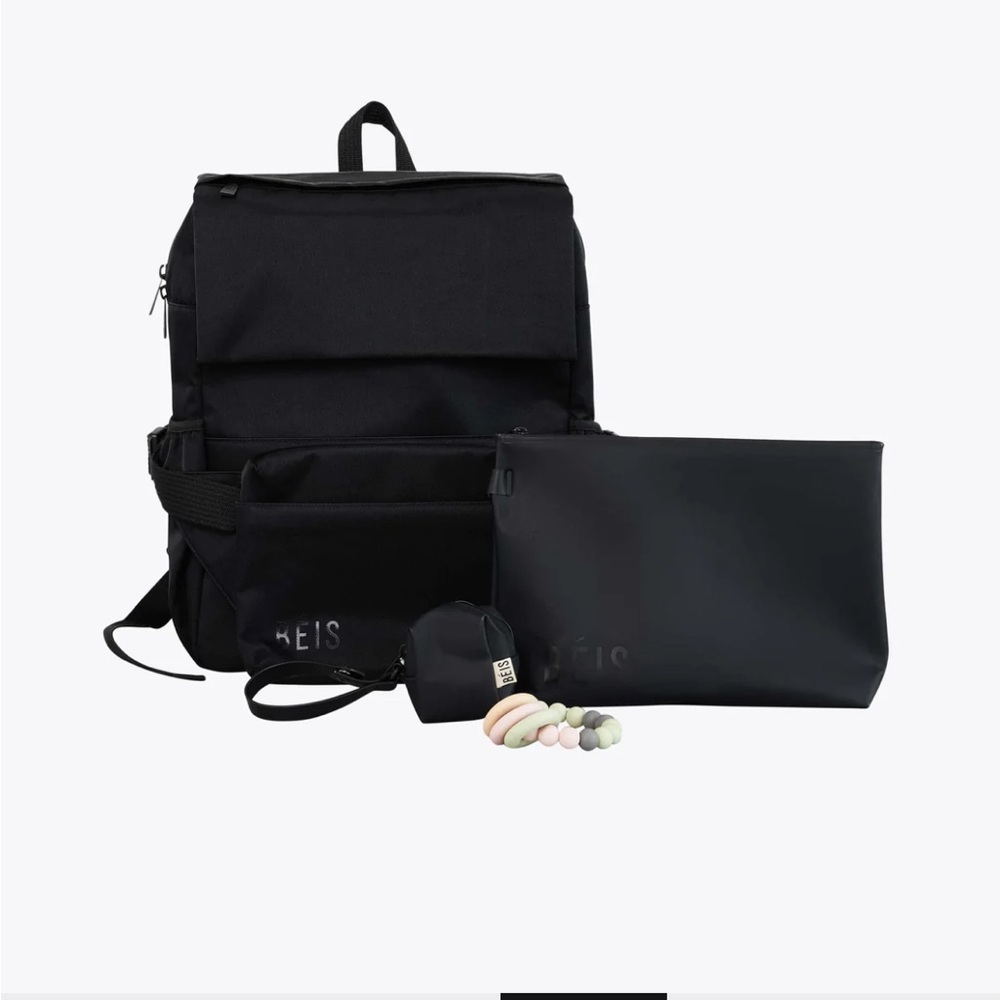 BEIS Diaper Bag Backpack - Black